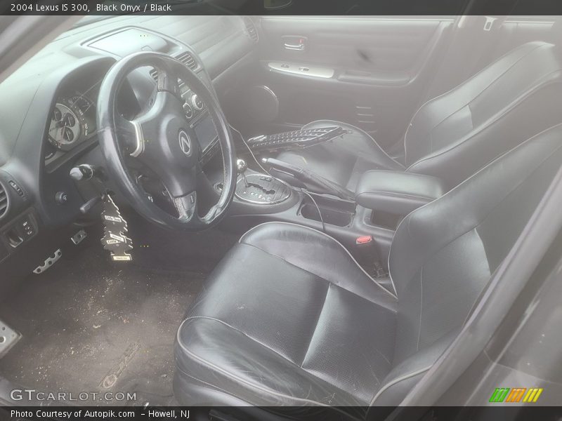Black Onyx / Black 2004 Lexus IS 300