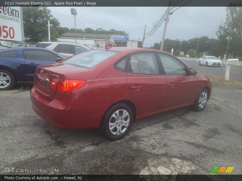 Apple Red Pearl / Beige 2010 Hyundai Elantra GLS