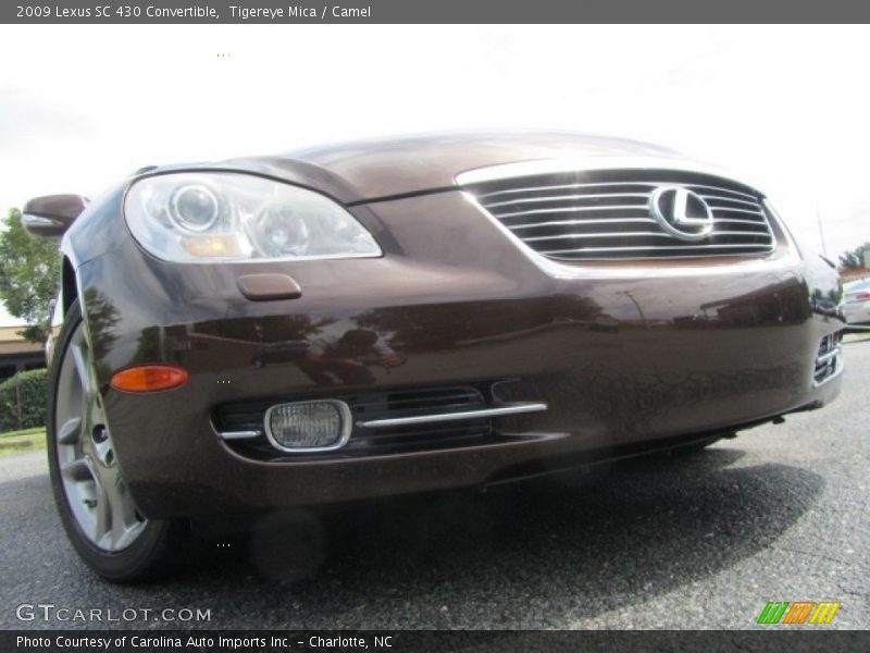 Tigereye Mica / Camel 2009 Lexus SC 430 Convertible