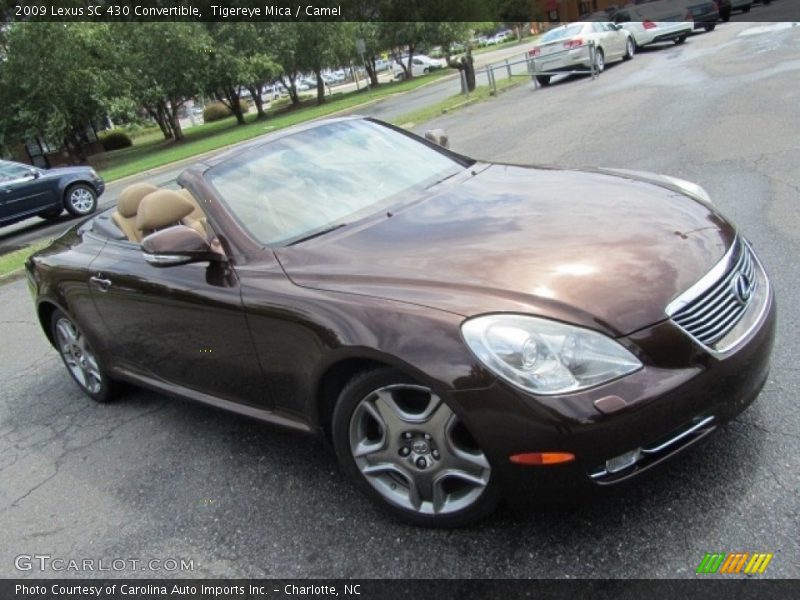 Front 3/4 View of 2009 SC 430 Convertible