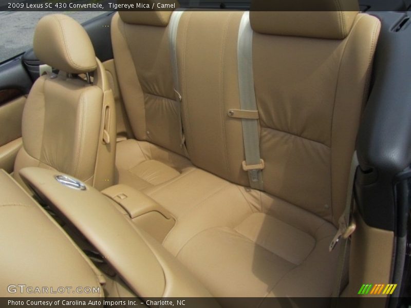 Rear Seat of 2009 SC 430 Convertible