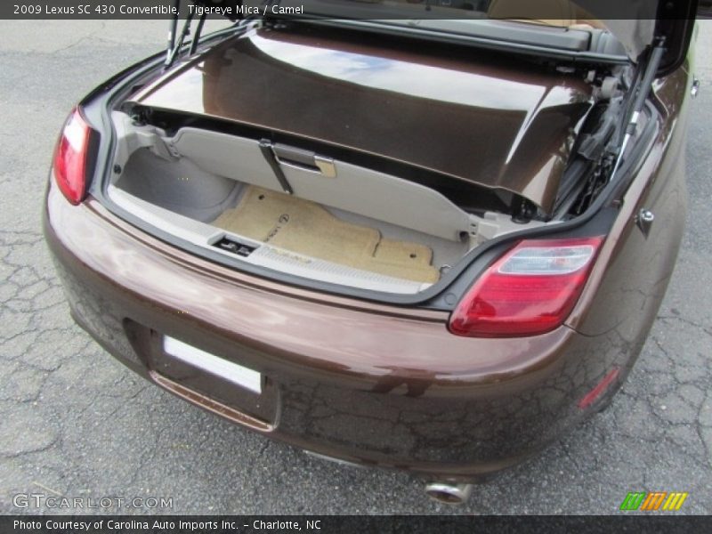 Tigereye Mica / Camel 2009 Lexus SC 430 Convertible