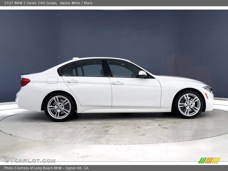 Alpine White / Black 2017 BMW 3 Series 340i Sedan