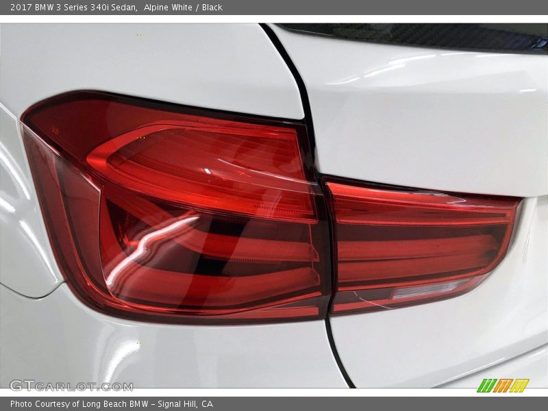 Alpine White / Black 2017 BMW 3 Series 340i Sedan