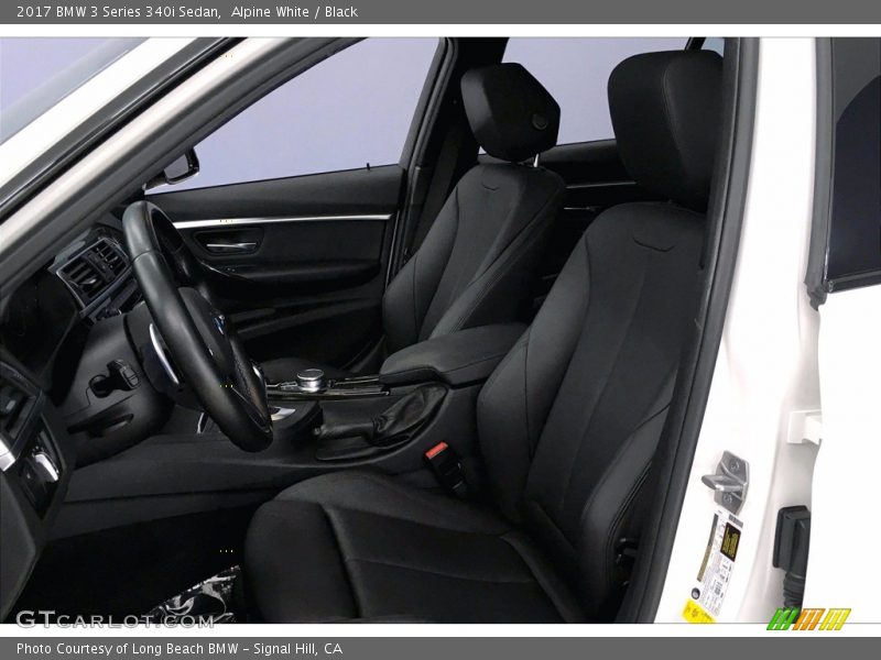 Alpine White / Black 2017 BMW 3 Series 340i Sedan