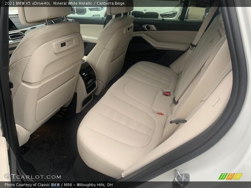 Rear Seat of 2021 X5 xDrive40i
