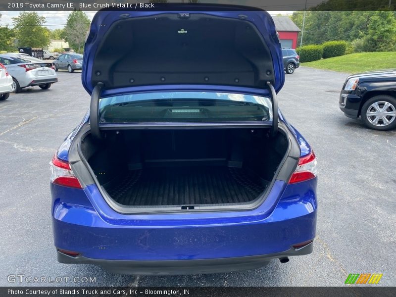 Blue Crush Metallic / Black 2018 Toyota Camry LE