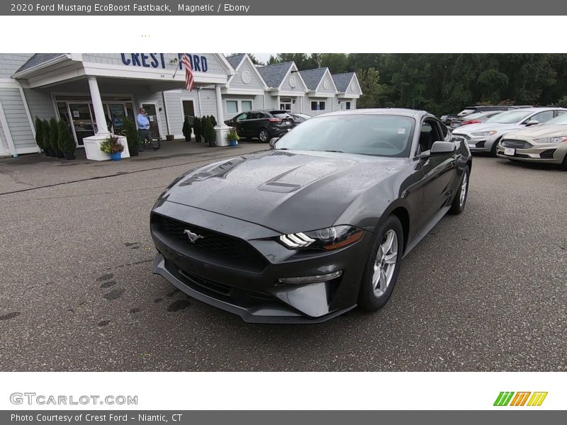 Magnetic / Ebony 2020 Ford Mustang EcoBoost Fastback