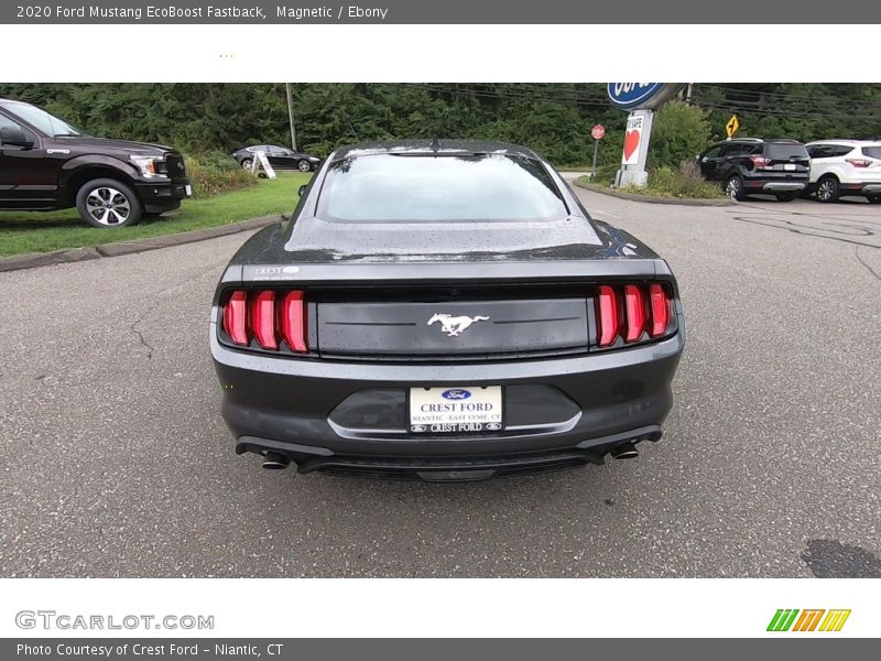 Magnetic / Ebony 2020 Ford Mustang EcoBoost Fastback