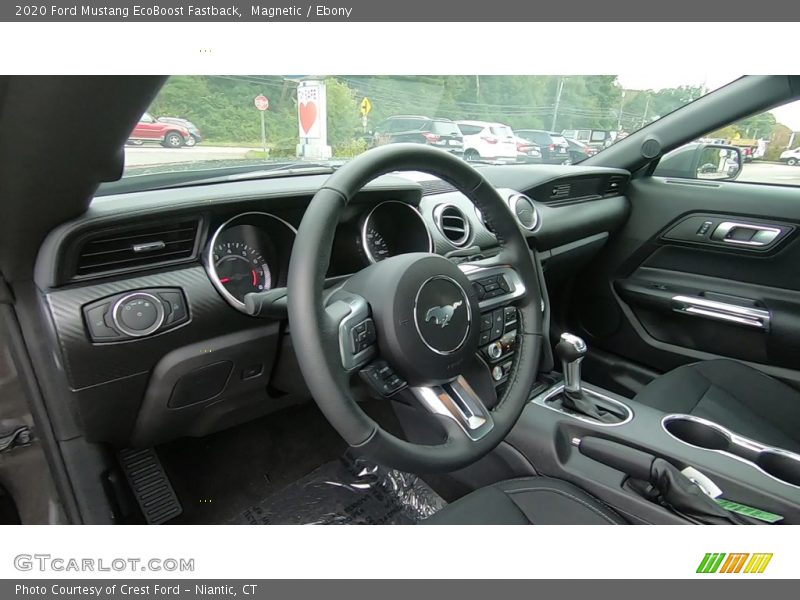 Magnetic / Ebony 2020 Ford Mustang EcoBoost Fastback