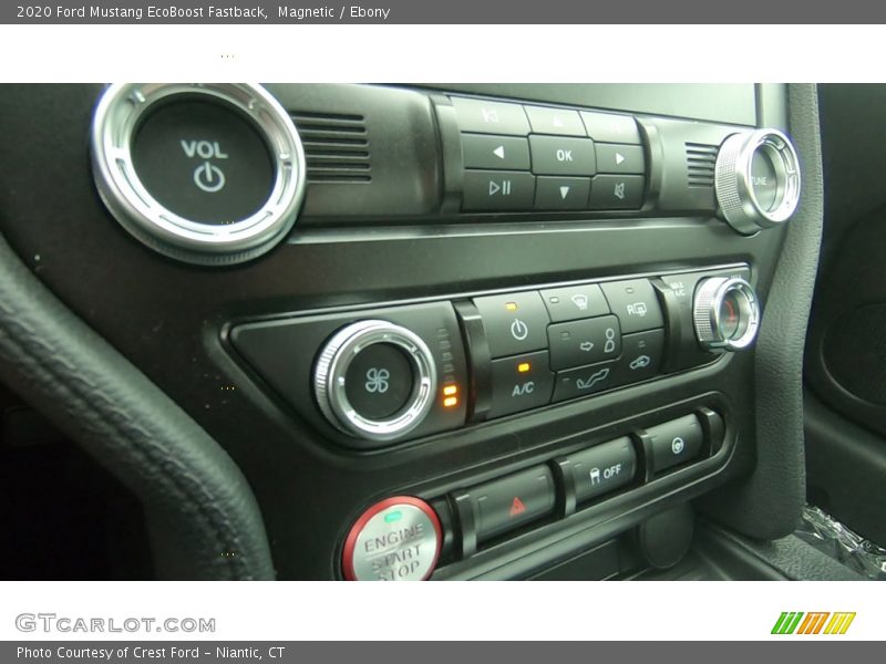 Magnetic / Ebony 2020 Ford Mustang EcoBoost Fastback