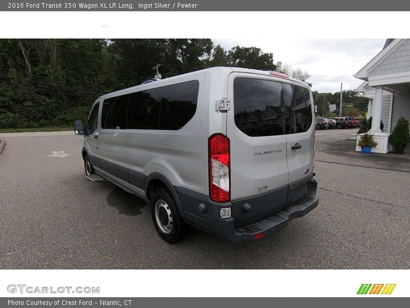 Ingot Silver / Pewter 2016 Ford Transit 350 Wagon XL LR Long