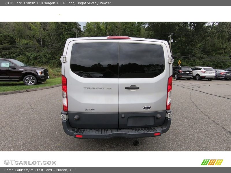 Ingot Silver / Pewter 2016 Ford Transit 350 Wagon XL LR Long