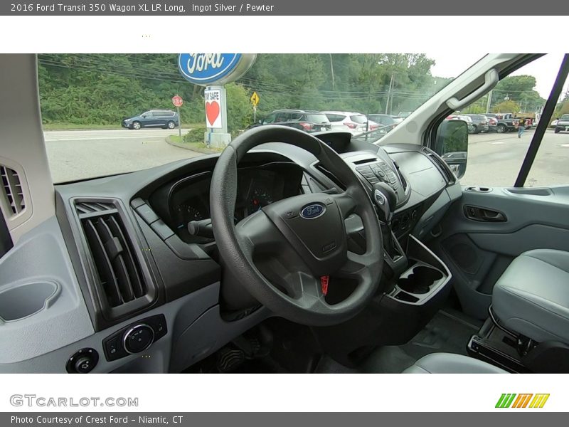 Dashboard of 2016 Transit 350 Wagon XL LR Long