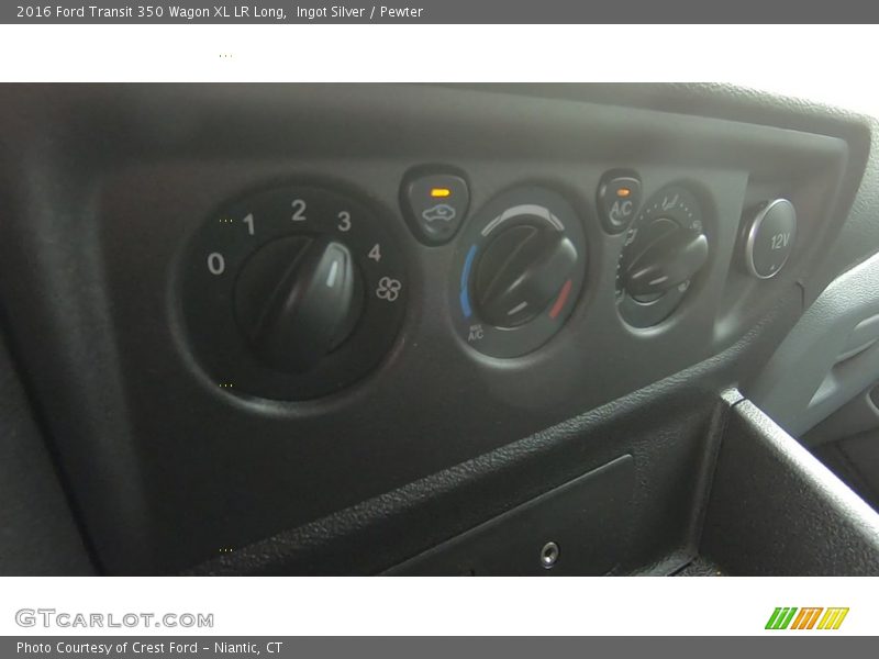 Ingot Silver / Pewter 2016 Ford Transit 350 Wagon XL LR Long