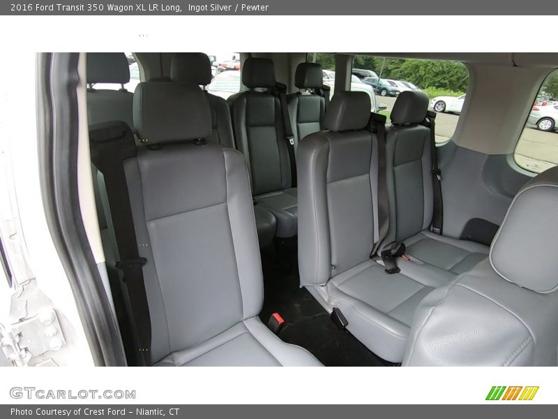 Rear Seat of 2016 Transit 350 Wagon XL LR Long