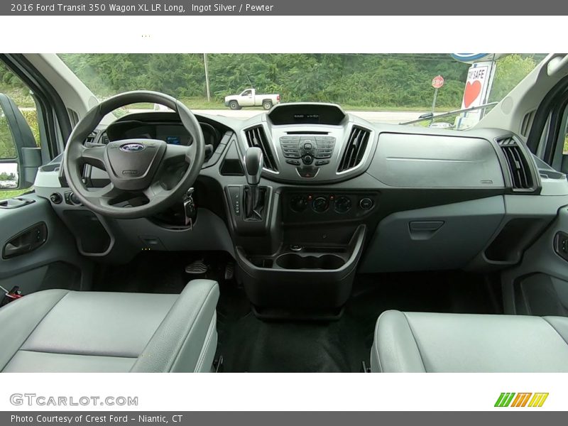 Dashboard of 2016 Transit 350 Wagon XL LR Long