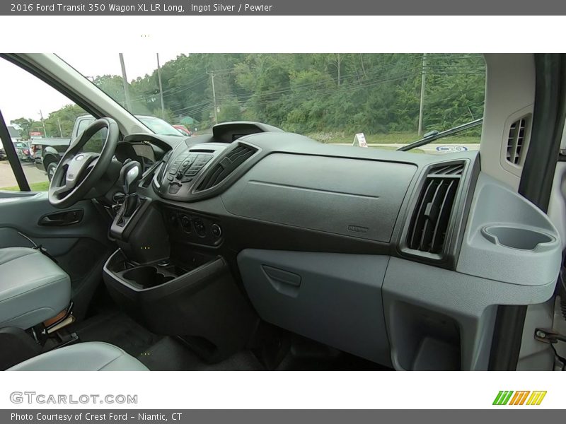 Ingot Silver / Pewter 2016 Ford Transit 350 Wagon XL LR Long
