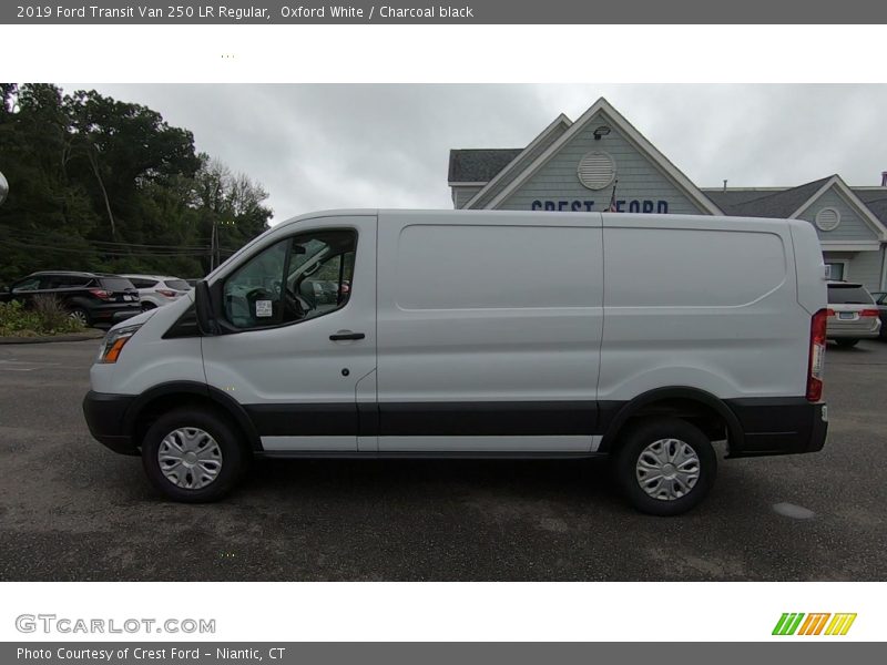 Oxford White / Charcoal black 2019 Ford Transit Van 250 LR Regular