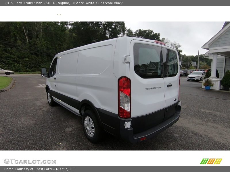 Oxford White / Charcoal black 2019 Ford Transit Van 250 LR Regular