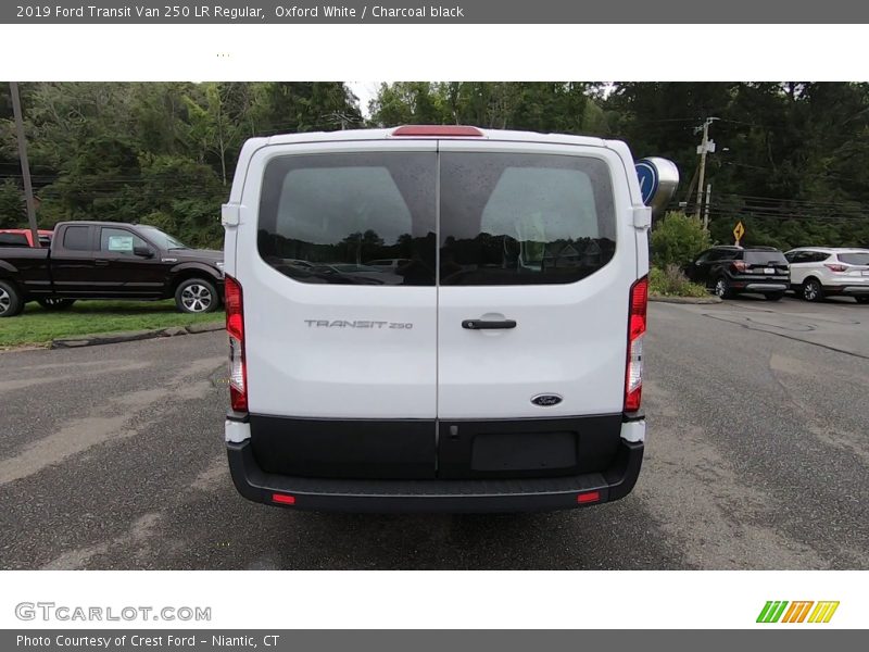 Oxford White / Charcoal black 2019 Ford Transit Van 250 LR Regular