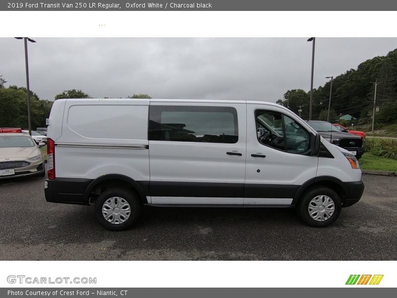 Oxford White / Charcoal black 2019 Ford Transit Van 250 LR Regular