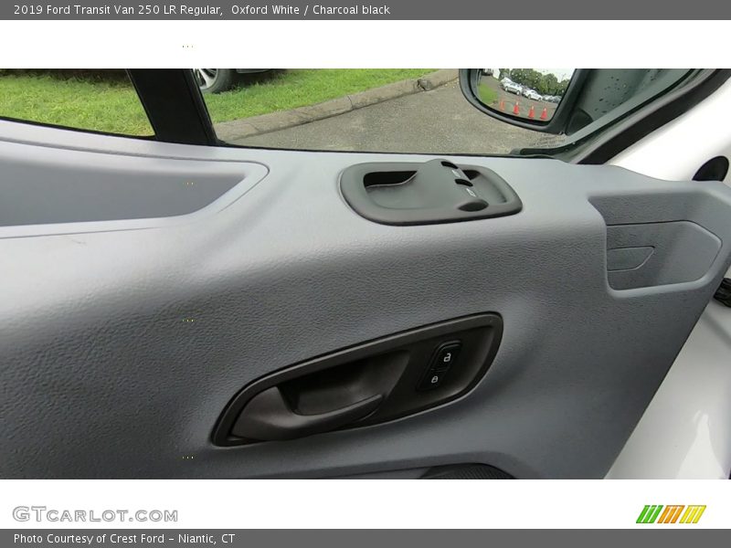 Oxford White / Charcoal black 2019 Ford Transit Van 250 LR Regular