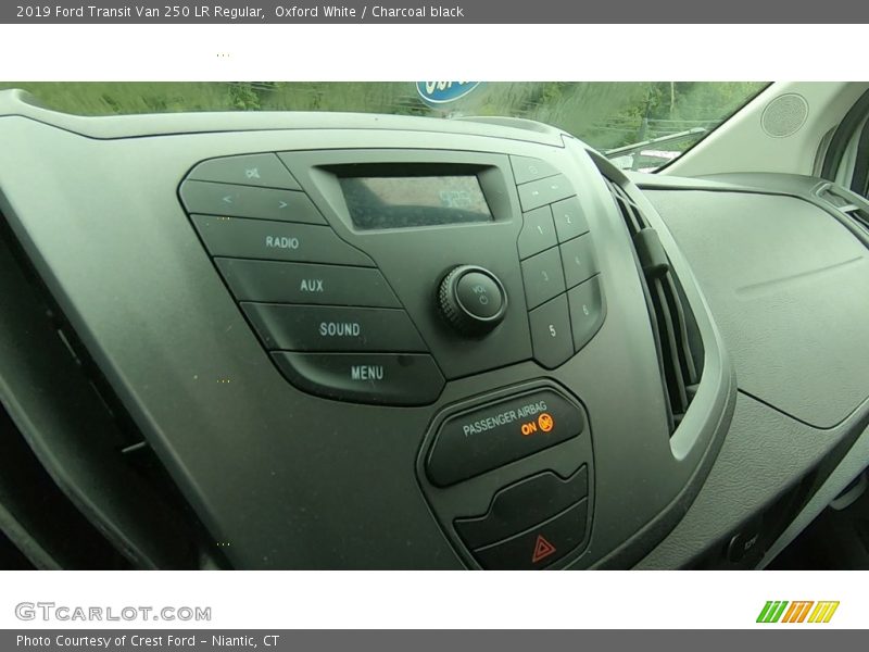 Oxford White / Charcoal black 2019 Ford Transit Van 250 LR Regular