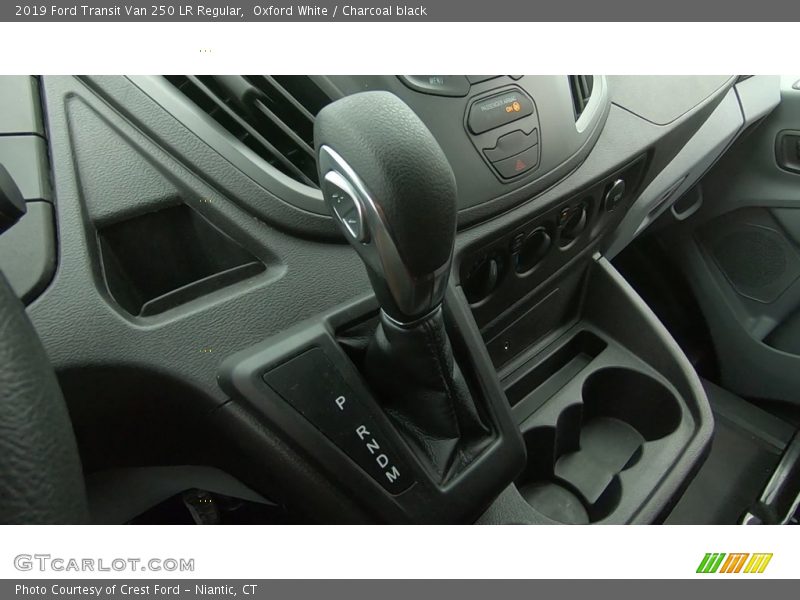 Oxford White / Charcoal black 2019 Ford Transit Van 250 LR Regular