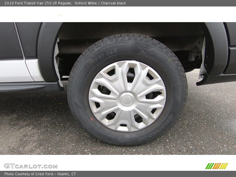 Oxford White / Charcoal black 2019 Ford Transit Van 250 LR Regular