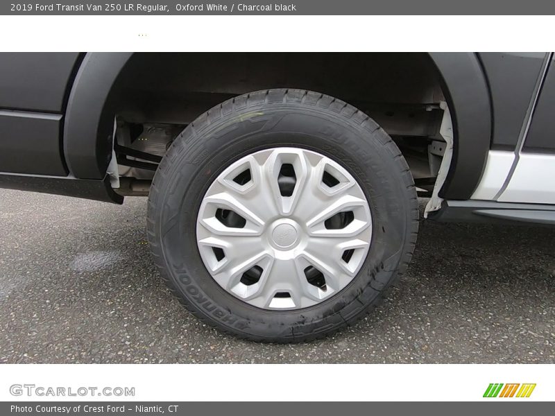 Oxford White / Charcoal black 2019 Ford Transit Van 250 LR Regular