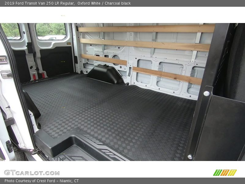 Oxford White / Charcoal black 2019 Ford Transit Van 250 LR Regular