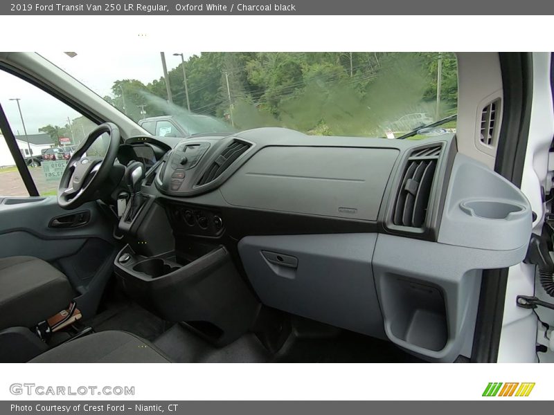 Oxford White / Charcoal black 2019 Ford Transit Van 250 LR Regular