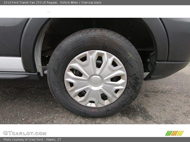 Oxford White / Charcoal black 2019 Ford Transit Van 250 LR Regular
