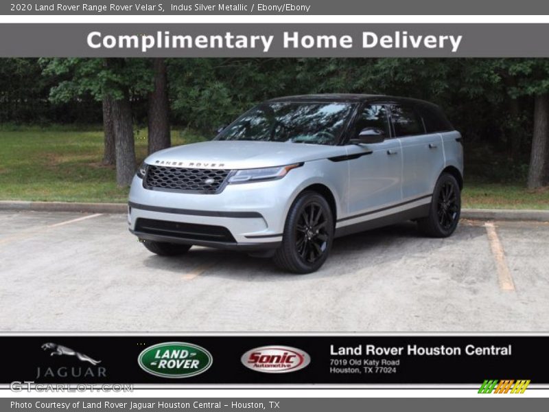 Indus Silver Metallic / Ebony/Ebony 2020 Land Rover Range Rover Velar S