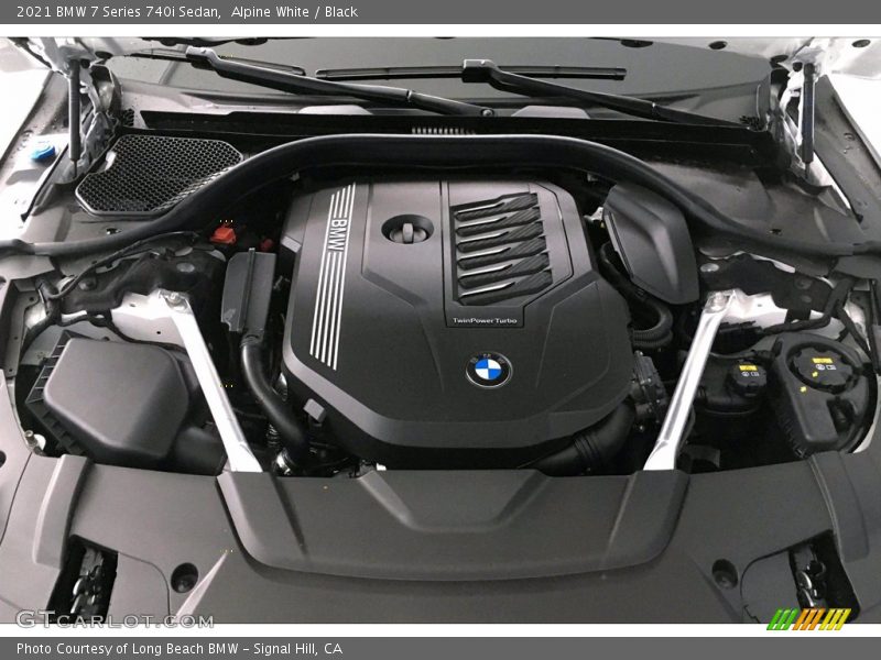  2021 7 Series 740i Sedan Engine - 3.0 Liter M TwinPower Turbocharged DOHC 24-Valve Inline 6 Cylinder