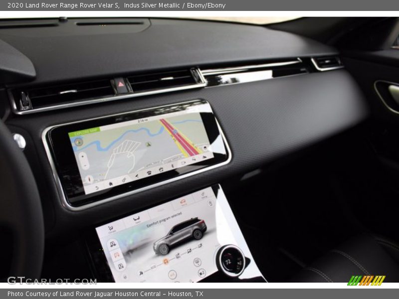 Indus Silver Metallic / Ebony/Ebony 2020 Land Rover Range Rover Velar S