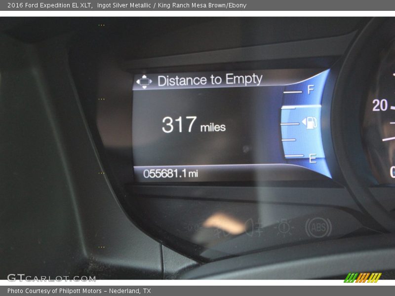 Ingot Silver Metallic / King Ranch Mesa Brown/Ebony 2016 Ford Expedition EL XLT