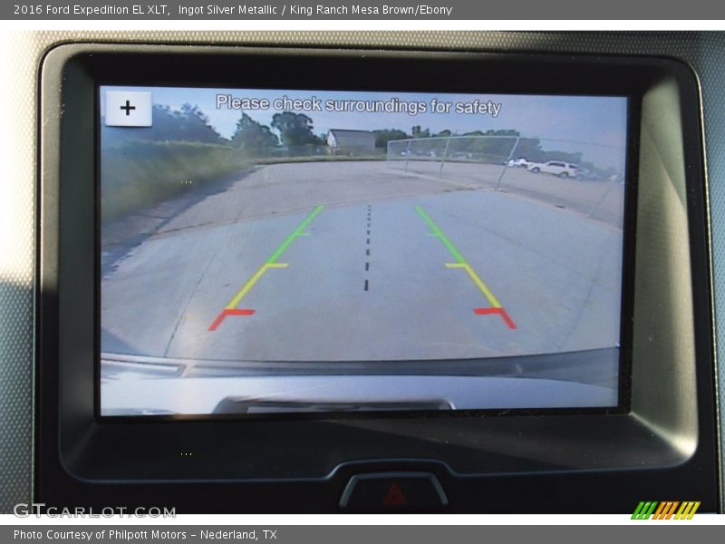 Ingot Silver Metallic / King Ranch Mesa Brown/Ebony 2016 Ford Expedition EL XLT