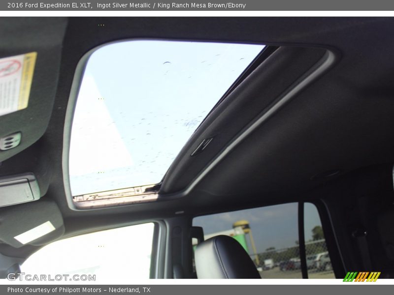 Ingot Silver Metallic / King Ranch Mesa Brown/Ebony 2016 Ford Expedition EL XLT