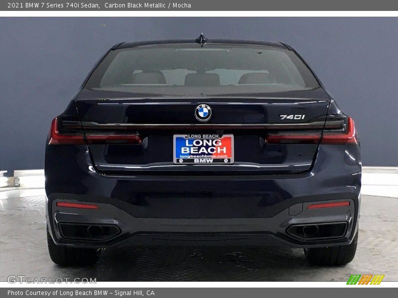 Carbon Black Metallic / Mocha 2021 BMW 7 Series 740i Sedan