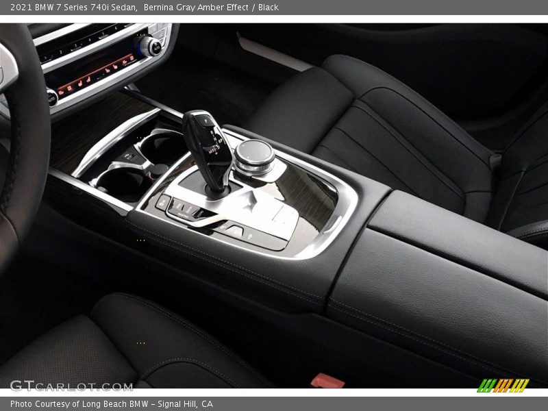 Bernina Gray Amber Effect / Black 2021 BMW 7 Series 740i Sedan