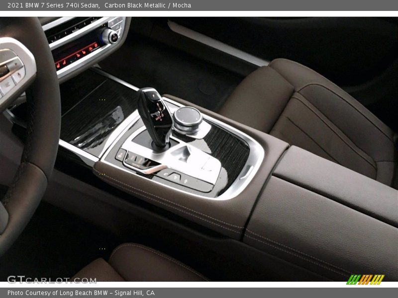 Carbon Black Metallic / Mocha 2021 BMW 7 Series 740i Sedan