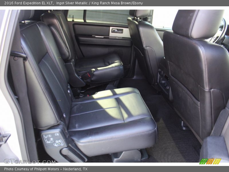 Ingot Silver Metallic / King Ranch Mesa Brown/Ebony 2016 Ford Expedition EL XLT
