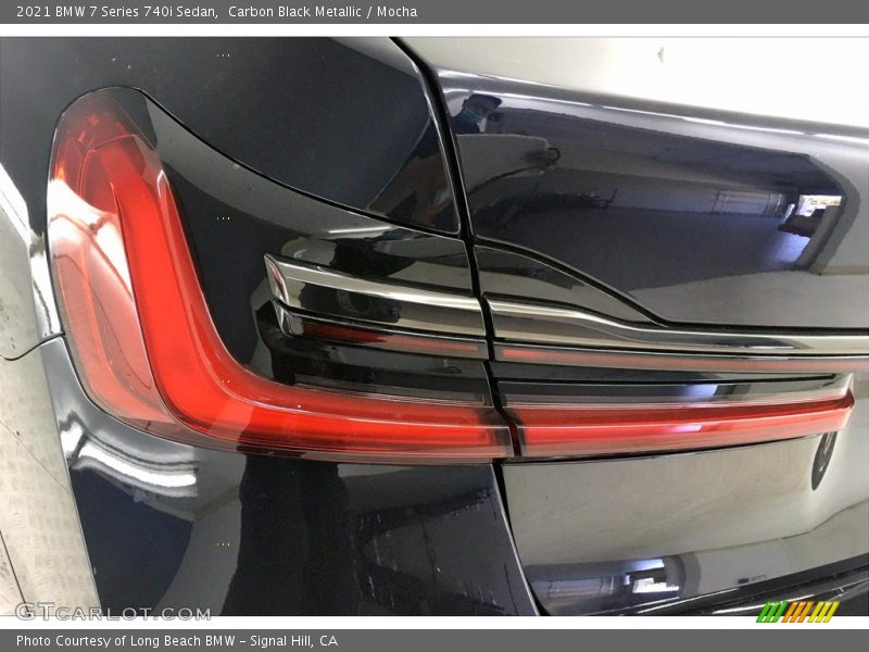Carbon Black Metallic / Mocha 2021 BMW 7 Series 740i Sedan