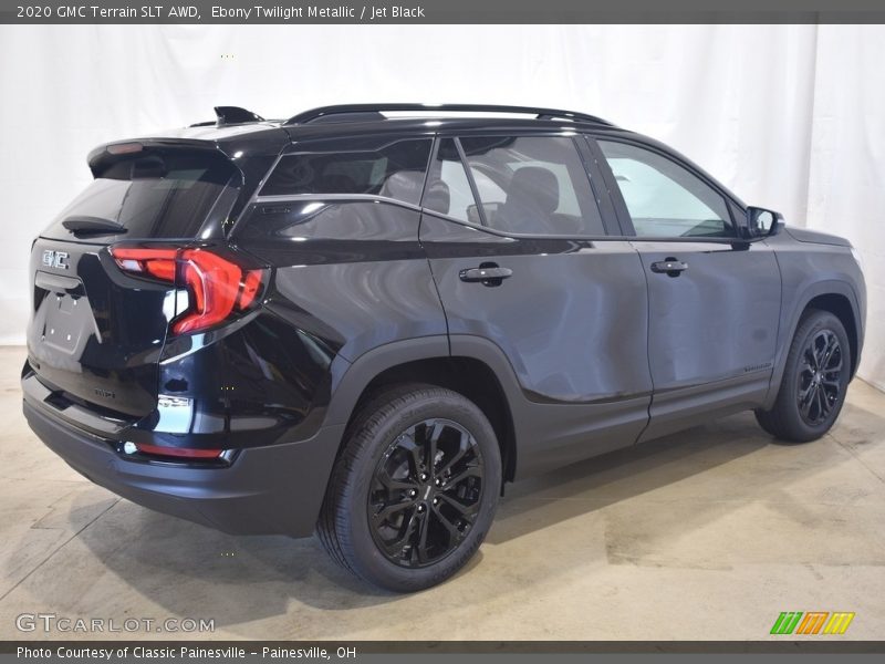 Ebony Twilight Metallic / Jet Black 2020 GMC Terrain SLT AWD
