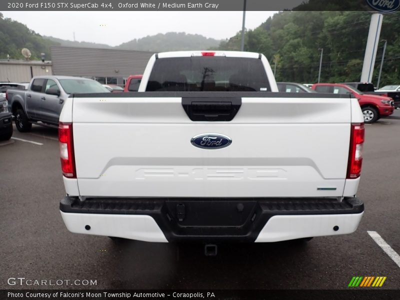 Oxford White / Medium Earth Gray 2020 Ford F150 STX SuperCab 4x4