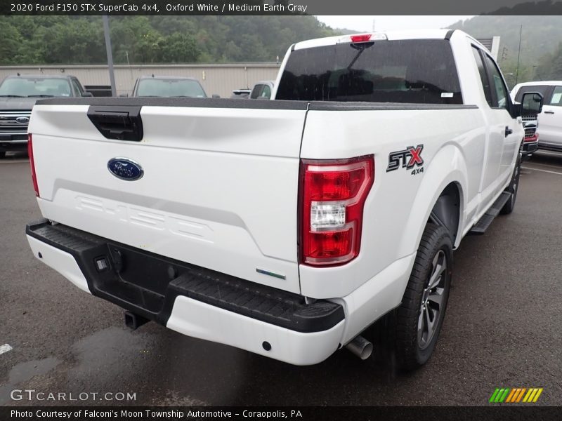 Oxford White / Medium Earth Gray 2020 Ford F150 STX SuperCab 4x4