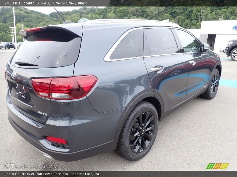 Gravity Gray / Black 2020 Kia Sorento EX AWD