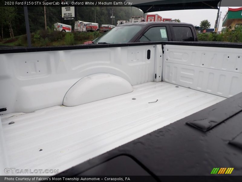 Oxford White / Medium Earth Gray 2020 Ford F150 STX SuperCab 4x4